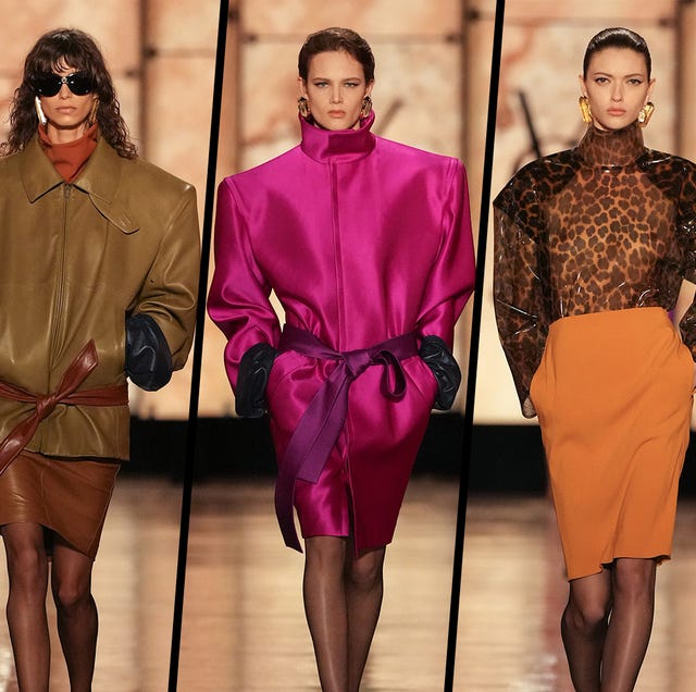 saint laurent fall 2025 runway